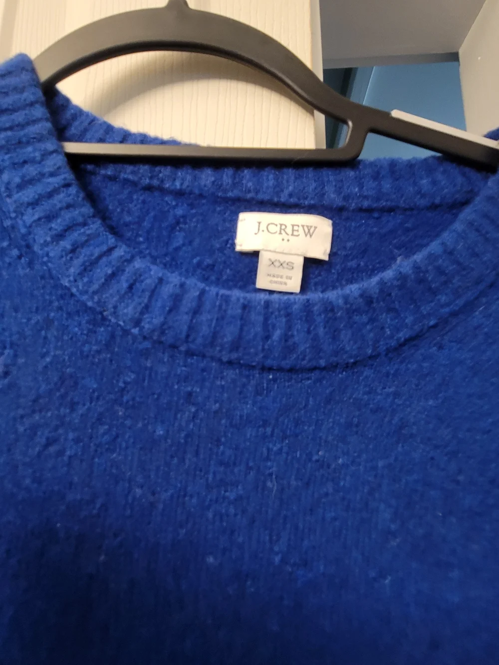J. Crew Women's Crewneck Sweater - Cobalt Blue